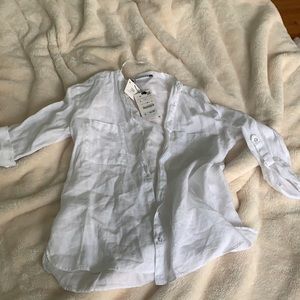 zara button up
